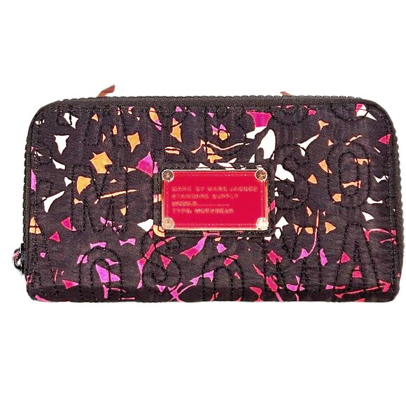 Marc by Marc Jacobs Colorful Satin Wallet - Picture 1 of 4